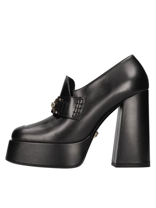 Mocassini in pelle VERSACE | 1010175 DVT2PNERO